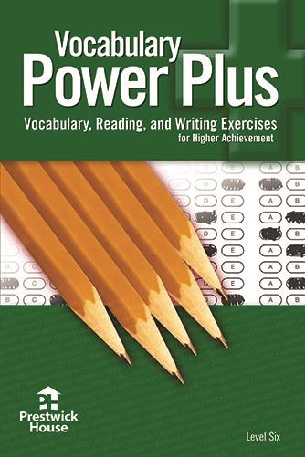 Vocabulary Power Plus- 6th Grade / Level 6