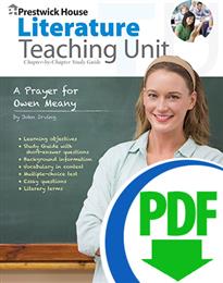 Prayer for Owen Meany, A - Downloadable Teaching Unit