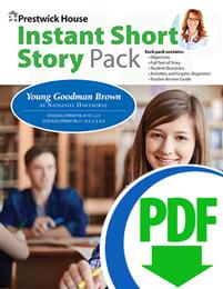 Young Goodman Brown - Instant Short Story Pack