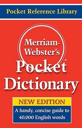 Merriam-Webster's Pocket Dictionary | Prestwick House | Prestwick House