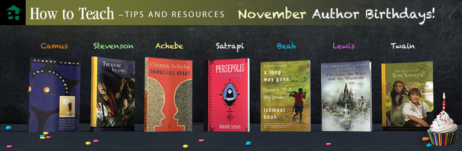 November Author Birthdays