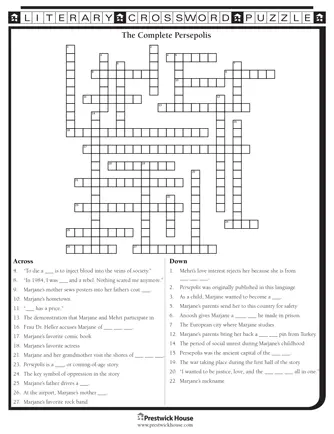 To Kill A Mockingbird Crossword Puzzles - Page 13