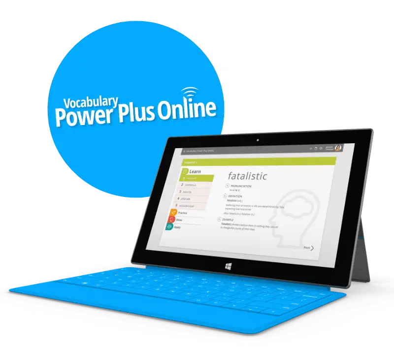 Vocabulary Power Plus Online